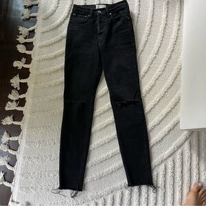 FREE people high waisted Mom jean